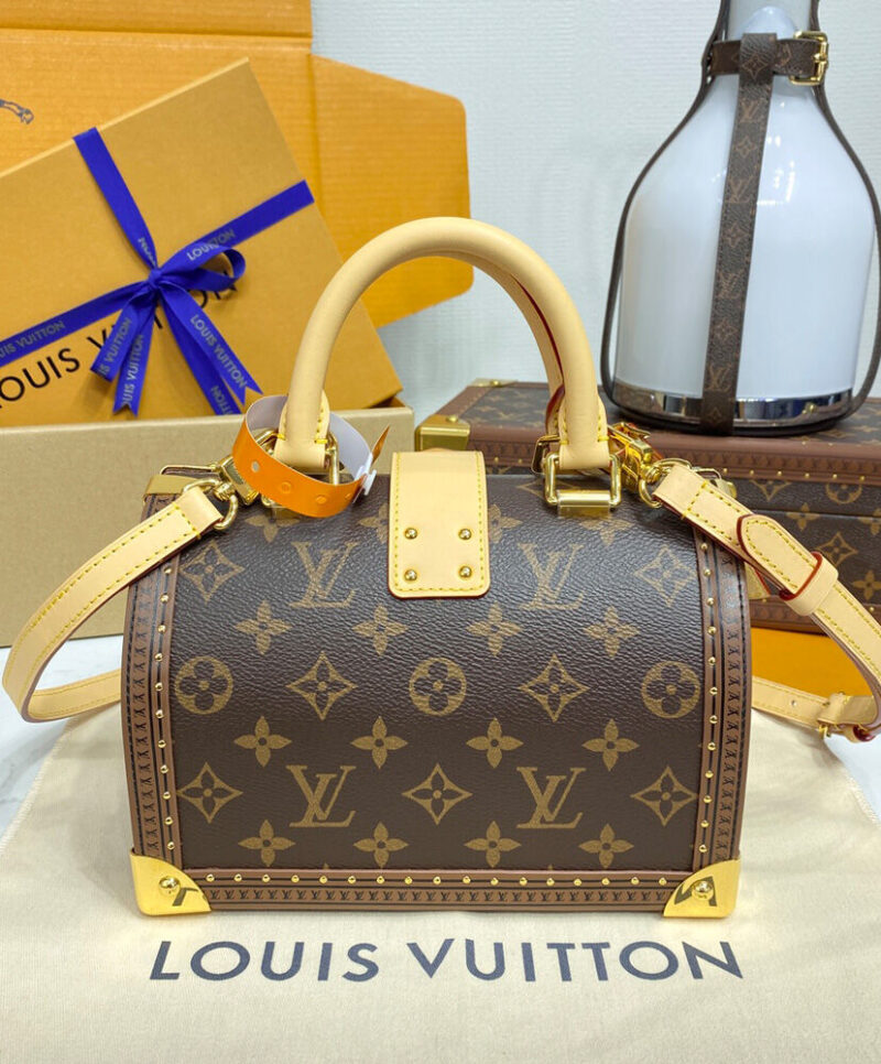 Louis Vuitton Speedy Trunk 20 Monogram M11154 Brown